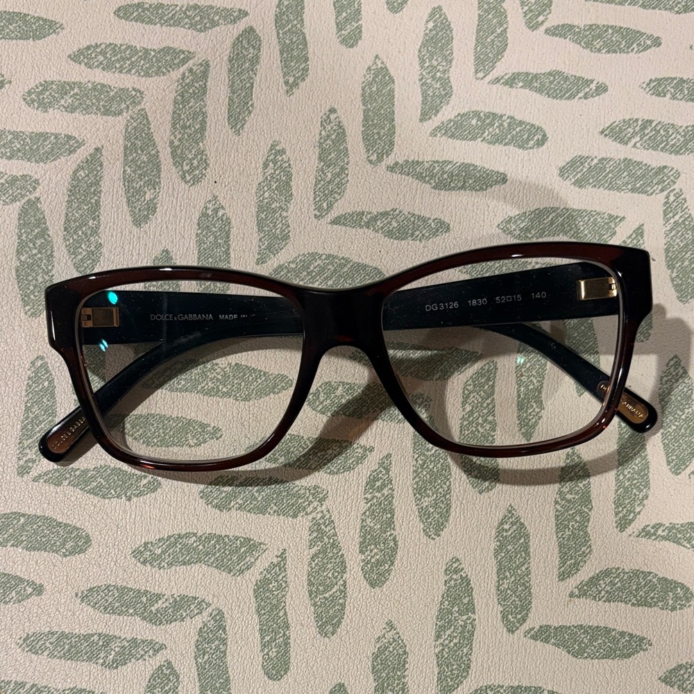 Dolce & Gabbana Women's Dark Brown Glasses